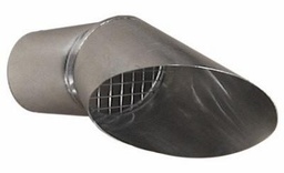 [4959911] Schwank 4" Horizontal Flue Vent Terminal Through Wall