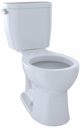 [7000200] Entrada Round 1.28 GPF 2-Piece Toilet (Less Seat)
