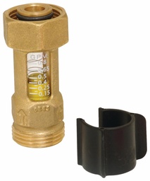 [1819907] TruFLOW Visual Flow Meter, 0.25 to 2.0 gpm