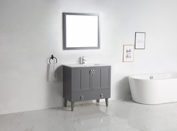 [2546740] Deco 36" x 18" Vanity (Cabinet Only)