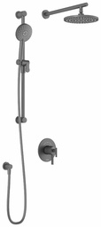 [3742616] RoundOne TCD1 Thermostatic Coaxial Shower System with Wall Arm