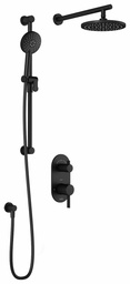 [3747805] RoundOne TD2 Thermostatic Integrated Diverter Shower System with Wall Arm (less valve)