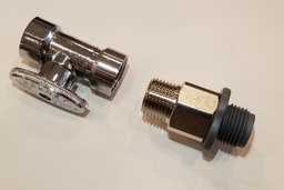 [1066435] 1/2" Straight Shutoff Valve Kit