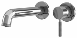[3751240] Preciso Wall Mount Bathroom Faucet with Push Drain
