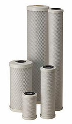 [6685320] CBC-BB 4-5/8" x 9.75" .5 Micron Carbon Briquette (CBC) Cartridge Filter