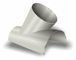 [5646916] 4" 45 Degree Saddle Wye 28ga