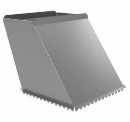 [5644216] 18" x 8" - 16" x 15" Plenum Take Off 4" rise 28 ga