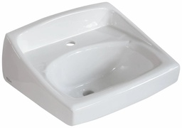 [1350315] Lucerne 1 Hole Wall-Hung Bathroom Sink