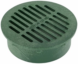[1261250] 6IN ROUND GRATE - GREEN