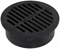 [1261240] 6IN ROUND GRATE - BLACK