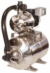 [1519710] Shallow Well Stainless-Steel Jet Pump with Pressure Tank