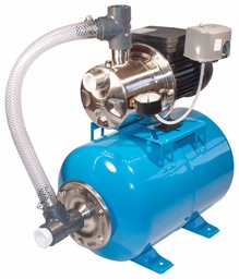 [1519705] Shallow Well Stainless-Steel Jet Pump with Pressure Tank