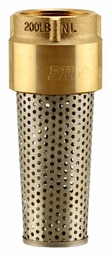 [1532430] 1-1/2 BRASS FOOT VALVE