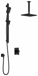 [3740754] Moroka TCD1 Thermostatic Coaxial Shower System with Vertical Ceiling Arm