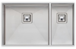 [5090420] Sonetto 900 1-1/2 Bowl Undermount Sink with Square Drain