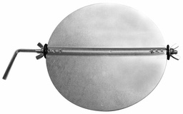 [5626065] 16" Commercial Pipe Damper 22ga