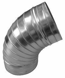 [5632070] 12" Spiral 45 Degree Elbow 1-1/2" Centerline