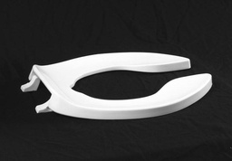 [1171752] Commercial Elongated Open Front Toilet Seat