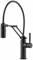 [3051055] Solna Articulating Kitchen Faucet with Pulldown Spray