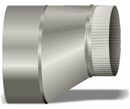 [5645668] 24"-16" Pipe Red. Flat on Side SE/SE 24ga