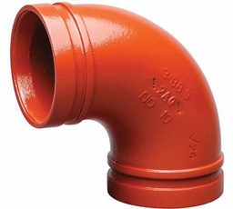 [6660020] 4" Grooved 90 Elbow No. 10
