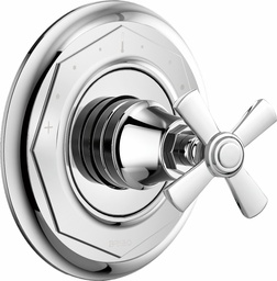 [3055478] Rook Sensori Thermostatic Valve Trim with Cross Handle