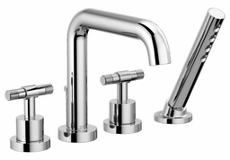 [3055315] Litze Roman Tub Trim with Hand Shower (Less Handles)