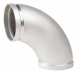 [6661190] 6" Grooved 304SS Stainless Steel 90 Elbow Long Radius No. 410
