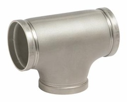 [6661290] 2-1/2" x 2-1/2" x 2" Grooved 316SS Stainless Steel Reducing Tee No. 425