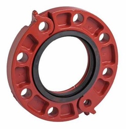 [6661750] 6" Grooved Flange Adapter AWWA Ductile Iron Style 341